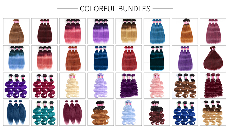 Couleur bob perruque