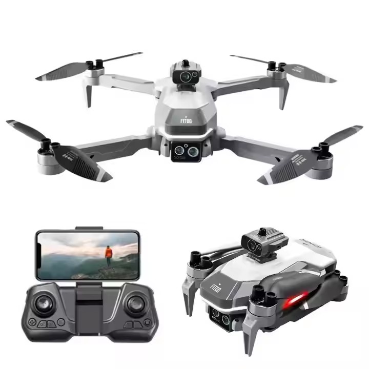 M2 Drone 4K Camera Remote Control Aerial Photography Folding Mini Drones Professionnel Fpv Drone