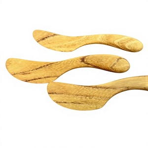 Cuchillo para Queso Ecológico de Madera, Diseño Minimalista, Pulido Espejo, Hecho a Mano, Cuchillo para Mantequilla para Bodas, Cubertería - Product Image 3