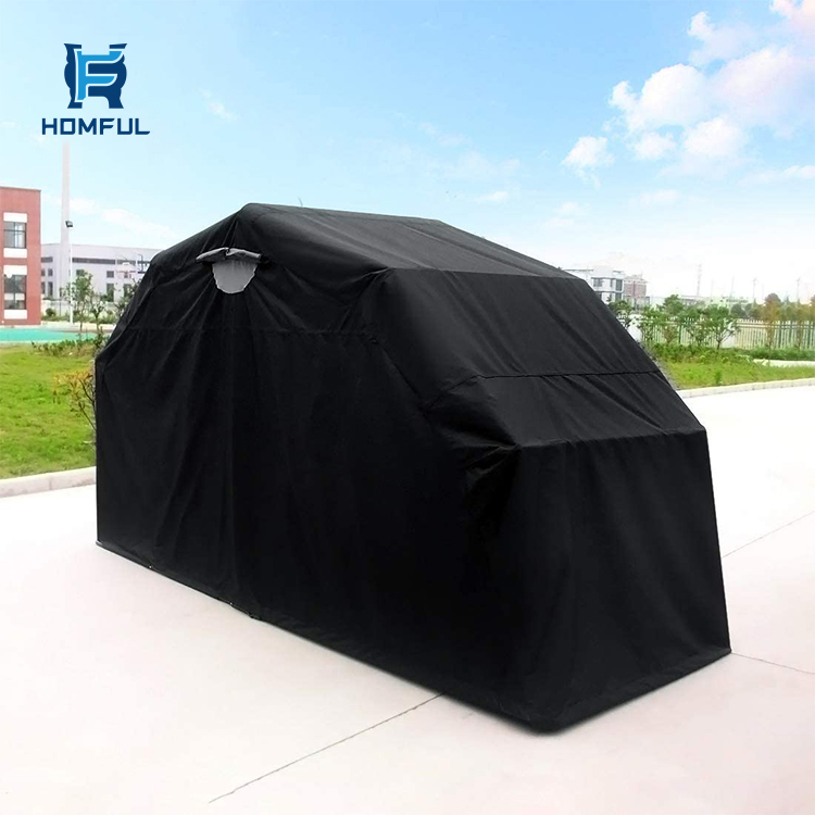HOMFUL водонепроницаемое прикрытие для мотоцикла, палатка, навес для хранения гаража, тенты, мотоциклетный чехол, складной мотоциклетный гараж
