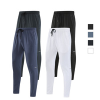 Pantalon d'entraînement tissé d'hiver pour hommes personnalisé Polyester respirant séchage rapide Camping pêche course à pied athlétique pantalon de survêtement actif