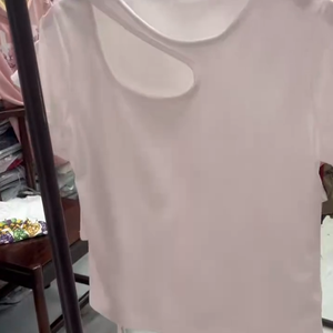 Camiseta Corta de Algodón para Mujer, Modelo Fujian B+++, Venta al Por Mayor, Bajo MOQ, Personalizable para Adultos - Product Image 3