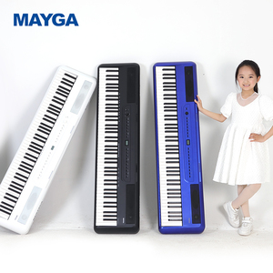 OEM chinois de haute qualité avec <span class=keywords><strong>MIDI</strong></span>, 128 polyphonie, 200 voix, 100 rythmes, 60 chansons de démonstration hôte de piano électronique - Product Image 2