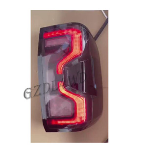 GZDL4WD ไฟท้าย LED สีแดงดัดแปลงอะไหล่รถยนต์ไฟท้ายสำหรับ Ranger <span class=keywords><strong>2022</strong></span> T9 <span class=keywords><strong>XLT</strong></span> XLS XL - Product Image 2