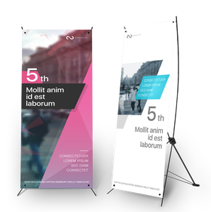 Compra a granel personalizado asequible <span class=keywords><strong>X</strong></span> <span class=keywords><strong>Banner</strong></span> Tamaño 60X160 Cm 80X180 Cm Stand Banners con logotipo y soporte, soportes de escaparate para interiores - Product Image 2