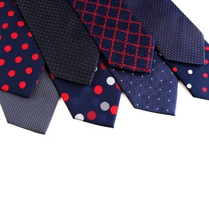 Top Selling Mens Necktie Elfeves Polyester Oem Odm Jacquard Business Necktie <strong>Polka</strong> <strong>Dot</strong> <strong>Tie</strong>