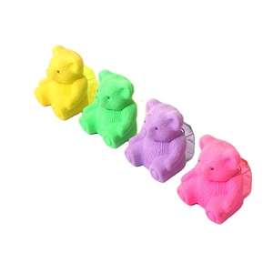 Mochila creativa Sacapuntas de dibujos animados de oso más Sacapuntas de goma lindo estudiante de escuela primaria papelería de aprendizaje - Product Image 1