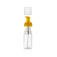 Bouteille ronde en plastique pour mousse avec pompe à mousse pour emballage de savon liquide/shampooing, logo personnalisé OEM