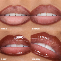 Stylo anti-taches Vegan Smooth Lip Liner Marqueur imperméable pour les lèvres Facile à colorer Longue durée Contour des lèvres