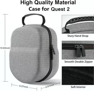 Étui <span class=keywords><strong>de</strong></span> transport rigide pour vente directe d'usine compatible avec Meta <span class=keywords><strong>Quest</strong></span> 3/Oculus <span class=keywords><strong>Quest</strong></span> 2 VR - Product Image 5