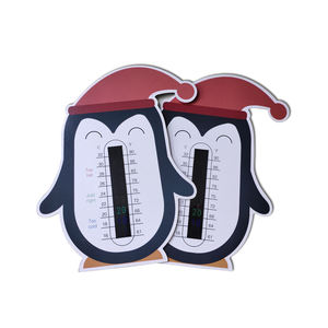 Econômico agregado familiar escala termômetro claro mostrando fácil leitura papel LCD temperatura interior cartão - Product Image 6