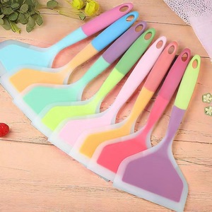 <b>Silicone</b> Semi Transparent Tamagoyaki Spatula High Temperature Resistant Non Stick Pan Pizza Pancake Spatula Baking <b>Tool</b> - Product Image 1
