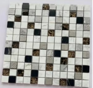 Mosaicos de mármol blanco, patrón de mosaico de mármol blanco - Product Image 6
