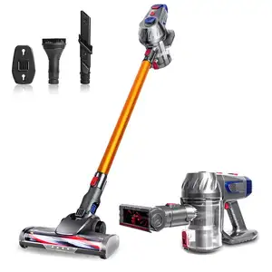 ผู้ขายชั้นนําบ้านไฟฟ้าชั้นไซโคลนแบตเตอรี่แบบชาร์จไฟได้ตรงไร้สาย Dyson คล้ายกับ V15 เครื่องดูดฝุ่นมือถือไร้สาย