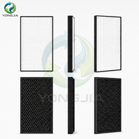 OEM/ODM SuzhouYJ Pembersih Udara Rumah Tangga H13 HEPA & Filter Karbon Aktif KC-D50 KC-E50 FZ-D50 Pengganti Filter Ramah Lingkungan