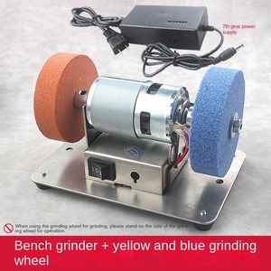 Industrial Micro Electric Automatic Sharpening Bracket Small Desktop Polishing Grinding Machine Manufactured <strong>Bench</strong> <strong>Grinders</strong> - Product Image 4