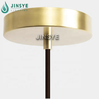 E12 E14 E17 Messing Lampen fassung Lampen fassung Pendel leuchte Kabels atz mit braunem Kabel