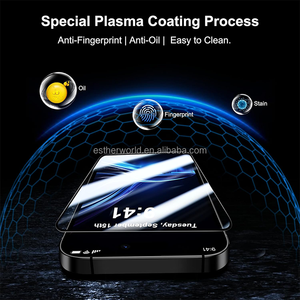 Protector de Pantalla de Privacidad de Vidrio Templado Antiespía 3D 9H para Teléfono Móvil, Protección Total para 13 14 15 16 17 Pro Max - Product Image 6
