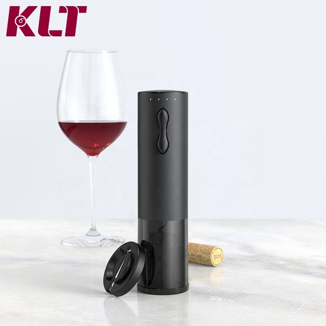 KLT Top Level 2in1 Electric Wine Opener Metal Wine Opener Promotional Business Gift Set