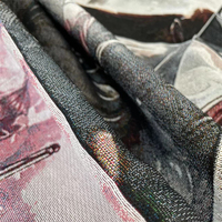 Tissu de tapisserie Jacquard tissé Tissu d'anime japonais Impression de tissu d'anime japonais