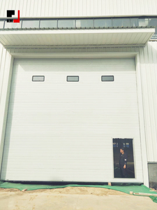 <span class=keywords><strong>Porte</strong></span> sectionnelle industrielle à levage électrique, à enroulement, coupe-vent, épaisseur 40 mm, pour <span class=keywords><strong>atelier</strong></span>, directement de l'usine - Product Image 3