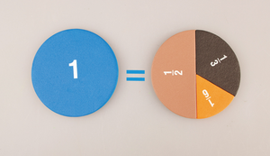 بلاط مكسور وقضبان دائرية قوس قزح مجموعة مناورات الرياضيات لمرحلة ما قبل المدرسة والفصول الدراسية لعبة تعليمية للطلاب الصغار - Product Image 6