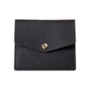 Cartera de cuero PU cuadrada, sencilla, ecológica y a la moda, con tarjetero y opción de color personalizado. - Product Image 4