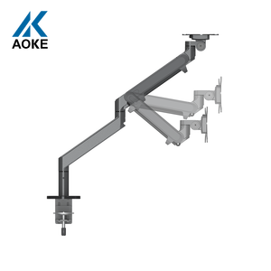 Moniteur d'ordinateur d'alimentation directe d'usine <span class=keywords><strong>support</strong></span> LCD de <span class=keywords><strong>bras</strong></span> de ruban de bureau télescopique rotatif - Product Image 3