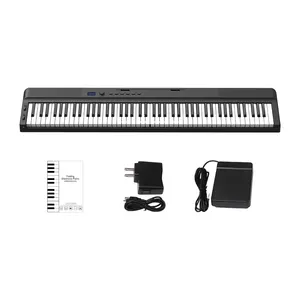 Teclado de piano digital 88 teclas piano elétrico instrumentos musicais midi instrumentos musicais eletrônicos