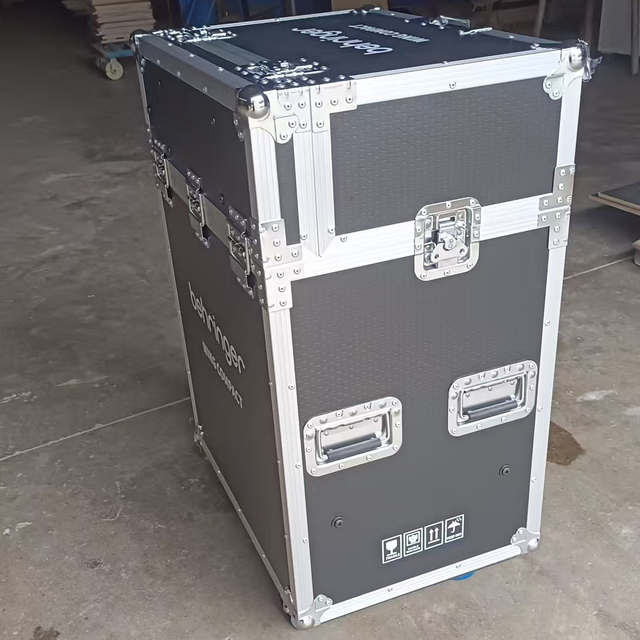 Professional Road Case for Beringer Wing Compact Flight Case With Hydraulic Stand Aluminum Plywood Transport Box for Stage Gear