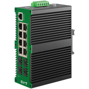 <span class=keywords><strong>Switch</strong></span> <span class=keywords><strong>Industriale</strong></span> Gestito PoE di Livello Firewall con 12 Porte Gigabit RJ45 e 4 Porte SFP, L2 SNMP IGMP Snooping VLAN, Disponibile - Product Image 3