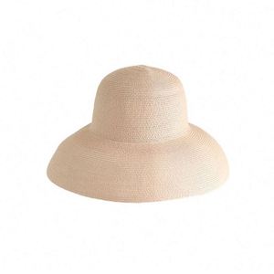 OEM ODM Custom Logo Straw Sun <b>Hat</b>, Stylish Bell Shape UV Blocking <b>Hat</b> <b>for</b> Resort & Events - Product Image 5