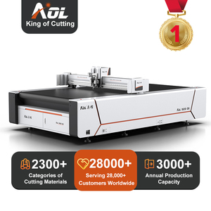 AOL Industrielle Vibrationsmesser-Lederschneidemaschine für Dicke Schaumstoff-Schalldämmplatten - Product Image 2