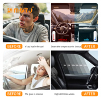 Película para Ventanas de Auto de Alta Definición y Baja Opacidad, Compatible con Señales 5G, 95% de Aislamiento Térmico, Tinte Solar Automotriz 75% 38% 8% VLT