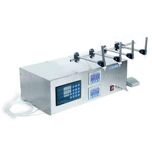 GFK580 Four-Head Desktop Digital Control Liquid Filling Machine,<b>Small</b> Semi-Auto Quantitative <b>Pump</b>,Pouring for <b>Small</b> Doses - Product Image 2