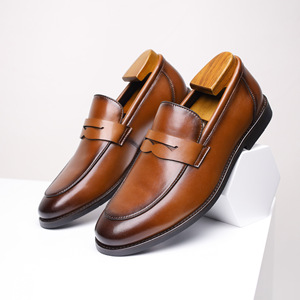 Zapatos Oxford de Cuero Genuino para Hombre, con Cordones, Punta Cerrada, Estilo Casual de Negocios, para Boda, a la Moda, Personalizados de Fábrica - Product Image 2