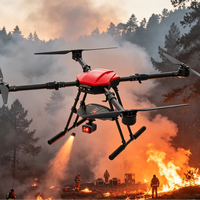 Kit industriel EFT E416P pour drone à charge lourde, DIY PNP, capacité de charge de 16 kg, diffusion, nettoyage, sauvetage, lutte contre les incendies, inspection