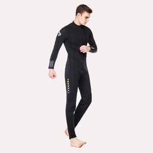 Nuevo Traje de Neopreno de 3mm para Hombre, Traje de Neopreno de una Pieza para Surf, Traje de Neopreno de Manga Larga para <span class=keywords><strong>Mujer</strong></span>, Traje de Baño de Invierno para Snorkel a Prueba de Frío - Product Image 1