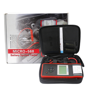 Micro568 nuevo 12V 24V vehículo automotriz probador de carga de batería de coche analizador con impresora térmica incorporada herramientas de diagnóstico - Product Image 6