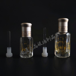 Botella octogonal de vidrio Tianjing de 3ml 6ml 9ml 12ml con gotero para aceite esencial - Product Image 1