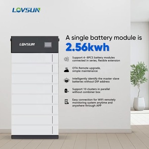 Baterías de Iones de Litio de Alto Voltaje, Sistema de Baterías Solares HV para el Hogar, Paquete de 20kWh 10kWh Lovsun LFP 5000 Todo en Uno y Batería de Litio - Product Image 4
