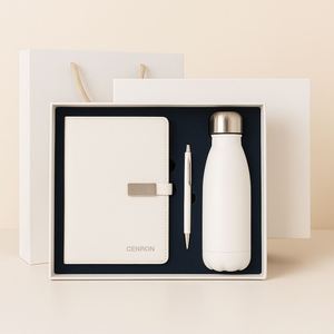 Wholesale Notebook Pen Bottle <b>Gift</b> <b>Set</b>, Custom Logo Corporate Stationery and Drinkware Kit for B2B Promotion - Product Image 5