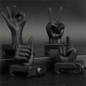 JinTeng Outdoor Hunting 4-Piece Set Durable Funny Sight Fun Aiming Novel Finger Sights Tactical Personal Defence Equipment - Product Image 2