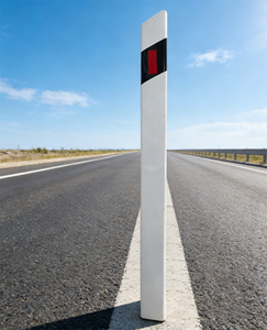 Poteaux délimiteurs réfléchissants en PE pour la sécurité routière, modèle Beijing Roadsafe, 21 ans d'expérience - Product Image 3