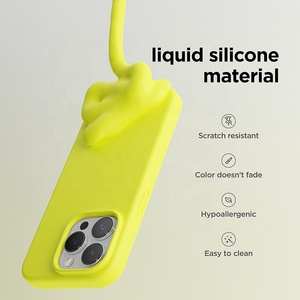All'ingrosso telefono colorato custodia per telefono cellulare in <span class=keywords><strong>Silicone</strong></span> liquido per <span class=keywords><strong>Apple</strong></span> <span class=keywords><strong>Iphone</strong></span> custodia in <span class=keywords><strong>Silicone</strong></span> 15 Pro Max - Product Image 4
