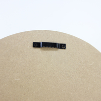 Plaques murales vierges en bois pour sublimation, 8, 10 et 12 pouces, avec revêtement brillant, pour suspension de porte, ornement, décoration de mariage et de maison