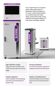Imprimante jet d'encre industrielle PIJ UV série <span class=keywords><strong>60</strong></span> avec intégration ERP MES pour l'impression traçable de codes-barres et de codes QR - Product Image 2