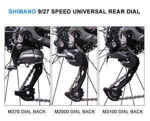 Dérailleur arrière de bicyclette à fixation directe 18 21 24 vitesses - Product Image 3