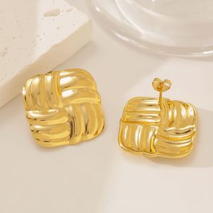 Nouveauté 2026 GOODTIME – Boucles d'oreilles clous unisexes en acier inoxydable électroplaqué, style vintage, luxe léger et haut <span class=keywords><strong>de</strong></span> gamme, pour le commerce transfrontalier - Product Image 4
