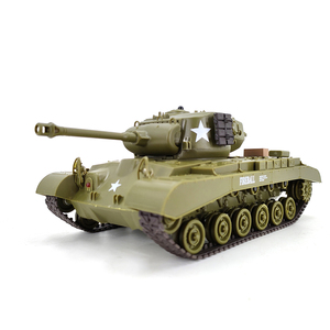 รถถังจำลองบังคับวิทยุ 3841-10 ขนาด 1/30 รุ่นเชอร์แมน M4A3 ปะทะ เพอร์ชิง M26 ระบบอินฟราเรด ต่อสู้ <span class=keywords><strong>2</strong></span>.4Ghz ของเล่นรถถังบังคับวิทยุ MT - Product Image 3